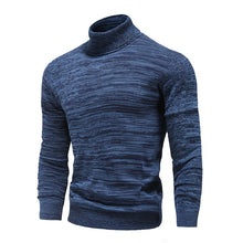 Load image into Gallery viewer, New Winter Men's Turtleneck Sweaters Cotton Slim Knitted Pullover