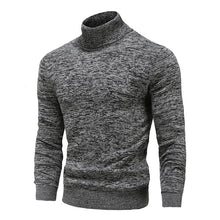 Load image into Gallery viewer, New Winter Men's Turtleneck Sweaters Cotton Slim Knitted Pullover