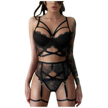Load image into Gallery viewer, New Women Sexy Lingerie Set Plus Size Wireless Bra Underwear With