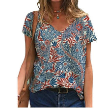Load image into Gallery viewer, Summer T Shirt Casual Abstract Painting