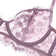Load image into Gallery viewer, New Women Ultra Thin Sexy Transparent Bra And Panty Set Lingerie