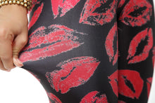 Load image into Gallery viewer, New Women's Anime Leggings Fashion Kiss Print Casual Pants Sexy Tight - Sophornlilly