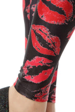 Load image into Gallery viewer, New Women's Anime Leggings Fashion Kiss Print Casual Pants Sexy Tight - Sophornlilly