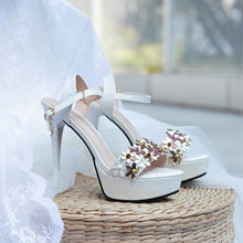 Load image into Gallery viewer, New Women's High Heels Sandals Stiletto Platform