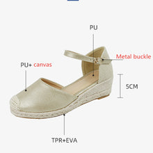 Load image into Gallery viewer, New Women's Sandals Woven Shoes Large Casual Sandals