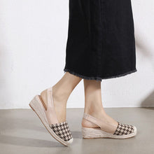 Load image into Gallery viewer, New Women's Sandals Woven Shoes Large SizeCasual Round head