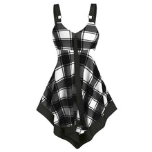 Load image into Gallery viewer, New Womens Fashion Plaid Tank Tops Ladies Sexy Cami Swing Vest Summer - Sophornlilly