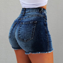 Load image into Gallery viewer, New autumn sexy women&#39;s jeans denim shorts hot  high waist sexy