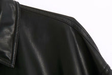 Load image into Gallery viewer, New cool tassels women long PU leathers Pop autumn