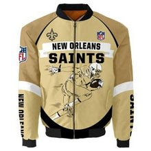 Load image into Gallery viewer, New digital printing flight suit warm jacket men's jacket street hip