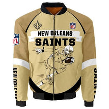 Load image into Gallery viewer, New digital printing flight suit warm jacket men's jacket street hip