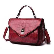 Load image into Gallery viewer, New fashion simple women&#39;s handbag fashion lock women&#39;s Single