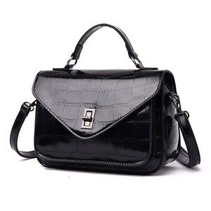 New fashion simple women's handbag fashion lock women's Single