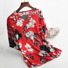 Load image into Gallery viewer, Women Blouse Casual Short Sleeve