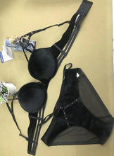 Load image into Gallery viewer, New ladies velvet sexy bra set Gather push up, stylish, comfortable,