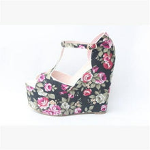 Load image into Gallery viewer, New pattern Women's sandals shoes woman Lace Bride shoes model Walking