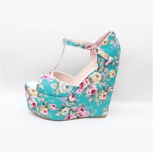 Load image into Gallery viewer, New pattern Women's sandals shoes woman Lace Bride shoes model Walking