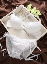 Load image into Gallery viewer, New sexy lace Beauty Back Bra bowknot fashion bra set vs sexy