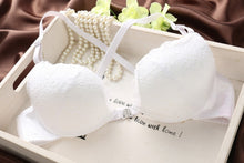 Load image into Gallery viewer, New sexy lace Beauty Back Bra bowknot fashion bra set vs sexy