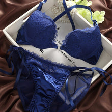 Load image into Gallery viewer, New sexy lace Beauty Back Bra bowknot fashion bra set vs sexy