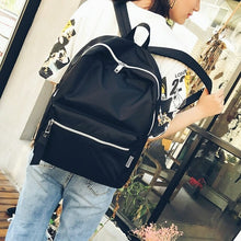 Load image into Gallery viewer, New simple solid Oxford backpack / men's and women's