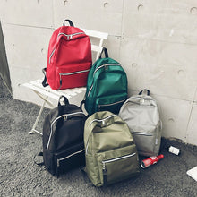 Load image into Gallery viewer, New simple solid Oxford backpack / men's and women's