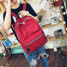 Load image into Gallery viewer, New simple solid Oxford backpack / men's and women's