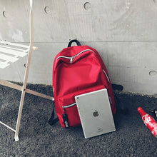 Load image into Gallery viewer, New simple solid Oxford backpack / men's and women's