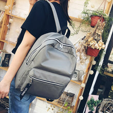 Load image into Gallery viewer, New simple solid Oxford backpack / men's and women's