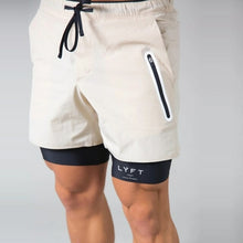 Load image into Gallery viewer, New summer running bag 2 in 1 male sport jogging fitness shorts - Sophornlilly