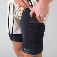 Load image into Gallery viewer, New summer running bag 2 in 1 male sport jogging fitness shorts - Sophornlilly