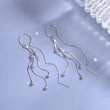 Load image into Gallery viewer, New trend all body S925 silver water drop snake bone chain long tassel - Sophornlilly
