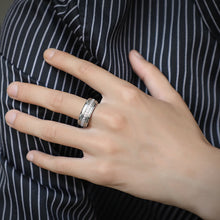 Load image into Gallery viewer, Mens Promise Wedding Band Tungsten Carbide Rings For Men Charm