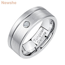 Load image into Gallery viewer, Carbide Rings For Men 8mm Wedding Bands High Polished