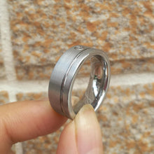 Load image into Gallery viewer, Carbide Rings For Men 8mm Wedding Bands High Polished