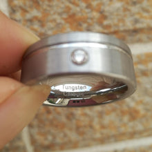 Load image into Gallery viewer, Carbide Rings For Men 8mm Wedding Bands High Polished