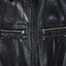 Load image into Gallery viewer, Nice Fashion Leather Jacket Men Winter Thicken