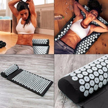 Load image into Gallery viewer, Non Slip Acupressure Cushion Massage Mat Body Pain Spike Fitness - Sophornlilly