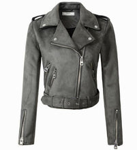 Load image into Gallery viewer, Women Motorcycle Faux PU Leather