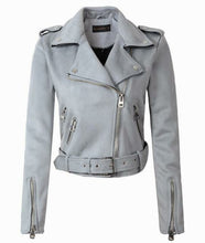 Load image into Gallery viewer, Women Motorcycle Faux PU Leather