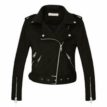 Load image into Gallery viewer, Women Motorcycle Faux PU Leather
