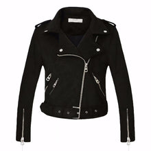 Load image into Gallery viewer, Women Motorcycle Faux PU Leather