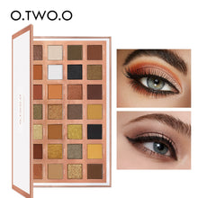 Load image into Gallery viewer, O.TWO.O Eyeshadow Palette Cosmetic Shiny Matte Glitter Pigment Long