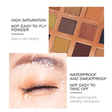 Load image into Gallery viewer, O.TWO.O Eyeshadow Palette Cosmetic Shiny Matte Glitter Pigment Long