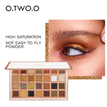 Load image into Gallery viewer, O.TWO.O Eyeshadow Palette Cosmetic Shiny Matte Glitter Pigment Long