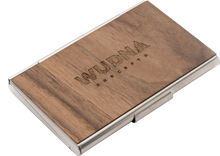 Load image into Gallery viewer, Handmade Wooden Business Card Holder