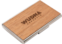 Load image into Gallery viewer, Handmade Wooden Business Card Holder
