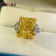 Load image into Gallery viewer, 100% 925 Sterling Silver Luxury 13*16mm Topaz High Carbon - Sophornlilly