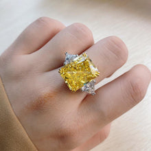Load image into Gallery viewer, 100% 925 Sterling Silver Luxury 13*16mm Topaz High Carbon - Sophornlilly