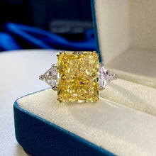 Load image into Gallery viewer, 100% 925 Sterling Silver Luxury 13*16mm Topaz High Carbon - Sophornlilly